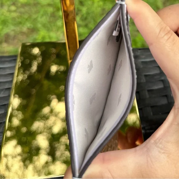 Kate Spade Hollie Spade Clover Geo Small Slim Card Holder - Picture 5 of 7